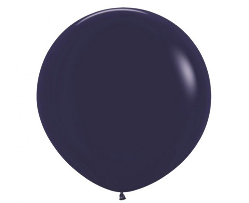 Balony Sempertex 24", Granatowe, 3 szt.