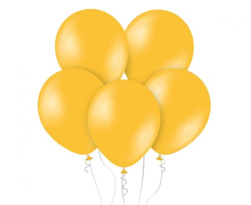 Balony Kalisan 11", metalik złote, 50 szt.