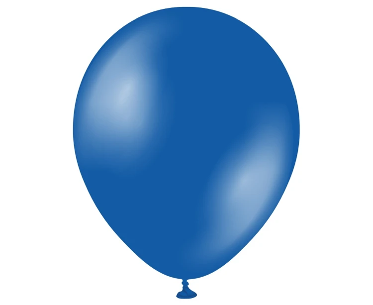 Balony Kalisan 11", metalik szafirowe niebieskie, 50 szt.