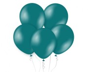 Balony Kalisan 11", metalik turkusowe, 50 szt.
