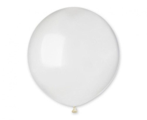 Balony G19 pastel 19" - Transparentne 000/ 25 szt.