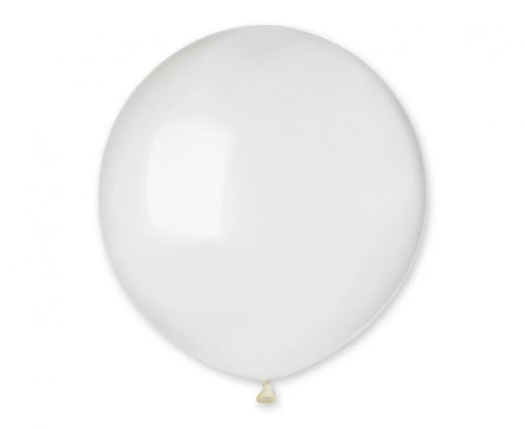 Balony G19 pastel 19" - Transparentne 000/ 25 szt.