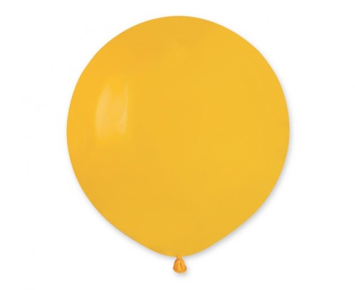 Balony G19 pastel 19" - Yellow 003 / 25 szt.