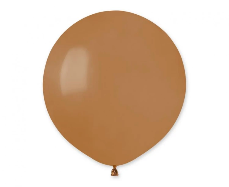 Balony G19 pastel 19" - Mocha Brown 076 / 25 szt.