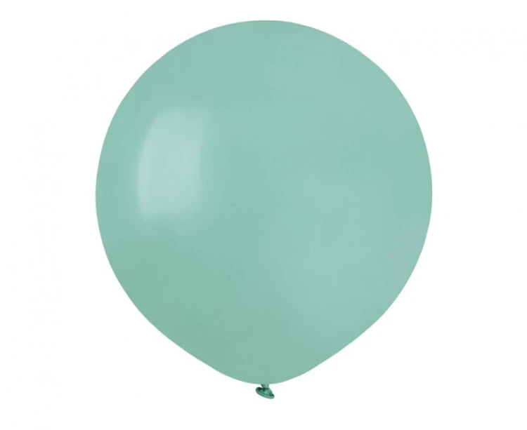 Balony Gemar 19", pastel miętowe Tiffany, 25 szt.