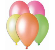 Balon GF90 fluor 10" - "różnokolorowy" / 100 szt.