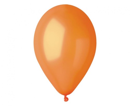 Balony GM90 metal 10" - pomarańczowe 31/ 100 szt.