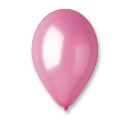 Balony GM90 metal 10" - różowe 33/ 100 szt.