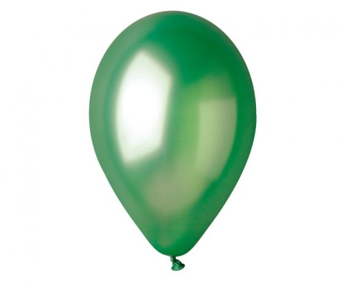 Balony GM90 metal 10" - zielone 37/ 100 szt.