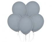 Balony Decomex 11", pastel Grey, 100 szt.