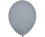 Balony Decomex 11", pastel Grey, 100 szt.