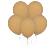 Balony Decomex 11", pastel Desert Sand, 100 szt.