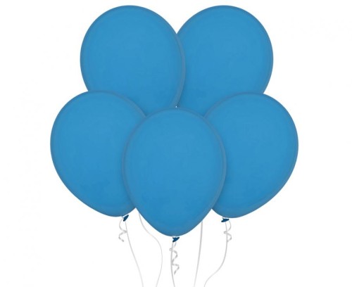 Balony Decomex 11", pastel Dusty Blue, 100 szt.