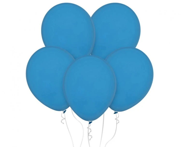 Balony Decomex 11", pastel Dusty Blue, 100 szt.