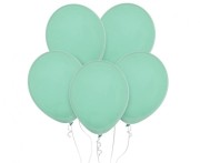 Balony Decomex 11", pastel Green Tea, 100 szt.