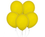 Balony Decomex 11", pastel Yellow, 100 szt.