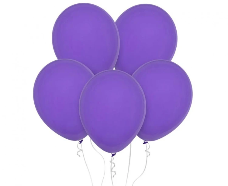 Balony Decomex 11", pastel Lavender, 100 szt.