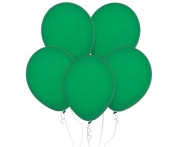 Balony Decomex 11", pastel Forest Green, 100 szt.