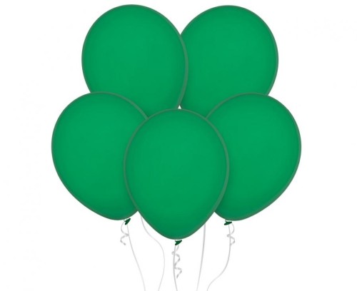 Balony Decomex 11", pastel Forest Green, 100 szt.