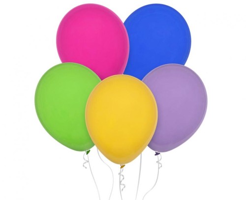 Balony Decomex 11", pastel Assorted, 100 szt.