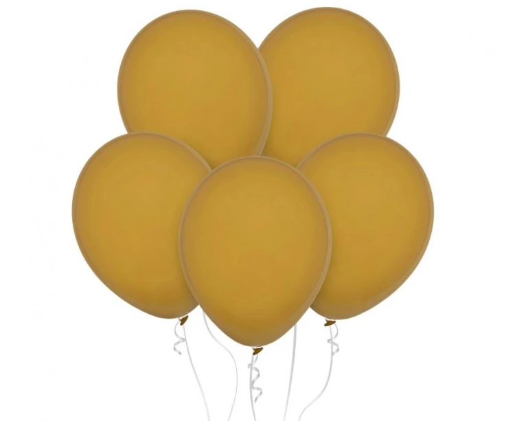 Balony Decomex 11", pastel Mocha, 100 szt.