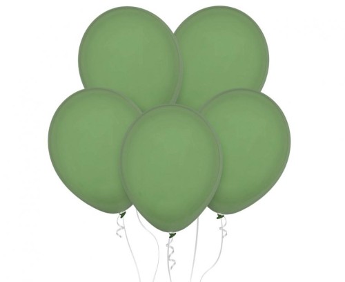 Balony Decomex 11", pastel Eucalyptus, 100 szt.