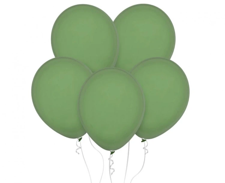 Balony Decomex 11", pastel Eucalyptus, 100 szt.