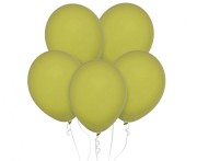 Balony Decomex 11", pastel Olive, 100 szt.