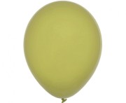 Balony Decomex 11", pastel Olive, 100 szt.