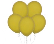 Balony Decomex 11", pastel Mustard, 100 szt.