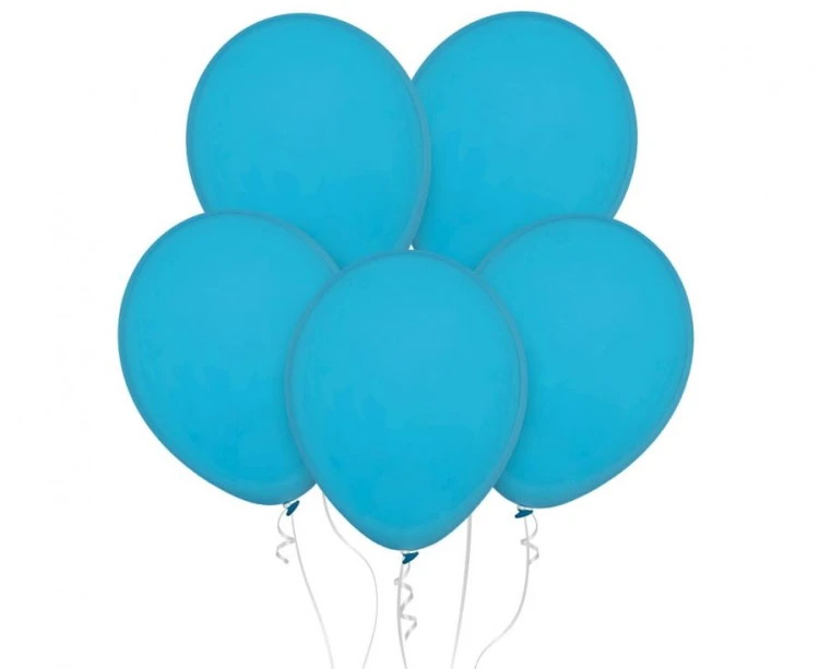 Balony Decomex 11", pastel Tiffany Blue, 100 szt.