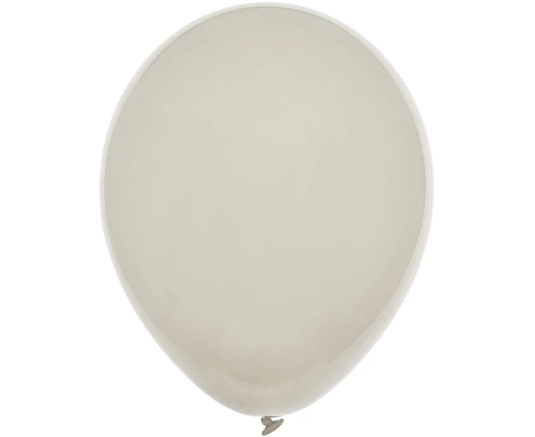 Balony Decomex 11", pastel Dust White, 100 szt.