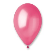 Balony GM90 metal 10" - ciemnoróżowe 64/ 100 szt.