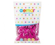 Balony GM90 metal 10" - ciemnoróżowe 64/ 100 szt.