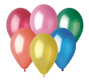 Balony GM90 metal 10" - różnokolorowe 82/ 100 szt.