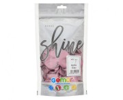 Balony CRB12 shiny 12 cali serca - różowe/ 25 szt.