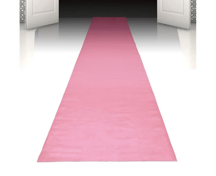 Różowy dywan na imprezę Boland 450x60 cm - długi chodnik party