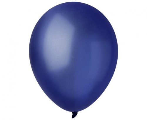 Balony Decomex 9", metallic Midnight Blue, 100 szt.