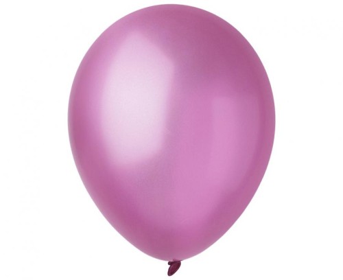 Balony Decomex 9", metallic Light Pink, 100 szt.