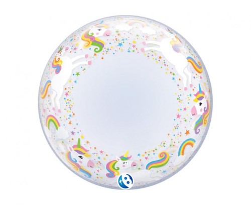 Balon Takara DECO Unicorns and Rainbows, 24"