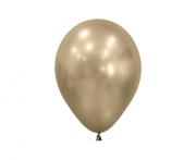 Balony Sempertex 5", Silk, Złote, 50 szt.