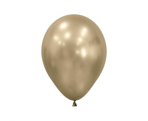Balony Sempertex 5", Silk, Złote, 50 szt.
