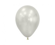 Balony Sempertex 5", Silk, Białe, 50 szt.