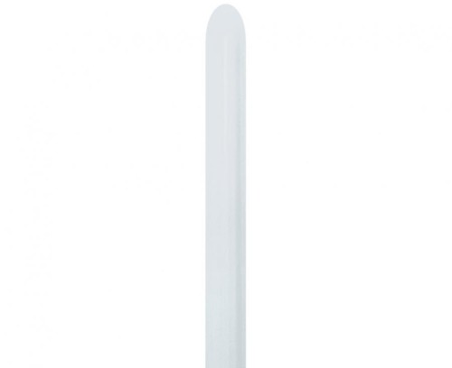 Balony Sempertex 2", Do modelowania, Nozzle Up, Białe, 50 szt.