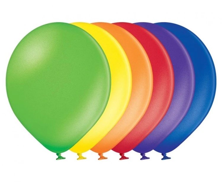 Balony B85 Metallic Assorted 100 szt.