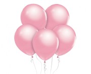 Balony Beauty&Charm, metaliki różowe 12"/ 50 szt.
