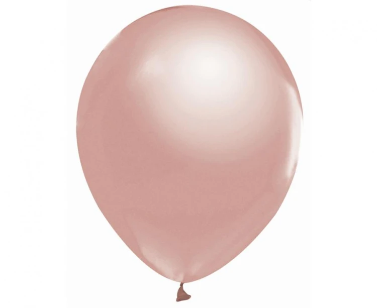 Balony Beauty&Charm, metaliki j. różowe 12"/ 50 szt.