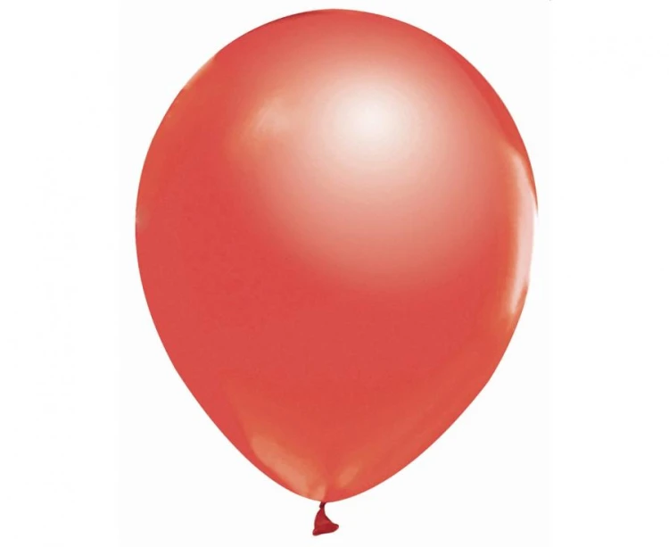 Balony Beauty&Charm, metaliki czerwone 12"/ 50 szt.