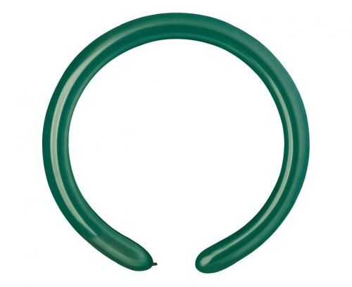 Balony D4 - Rurki włoskie Emerald Green 104/ 100 szt.