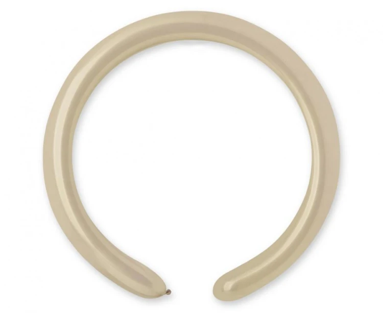 Balony D4 - Rurki włoskie latte 84/ 100 szt.